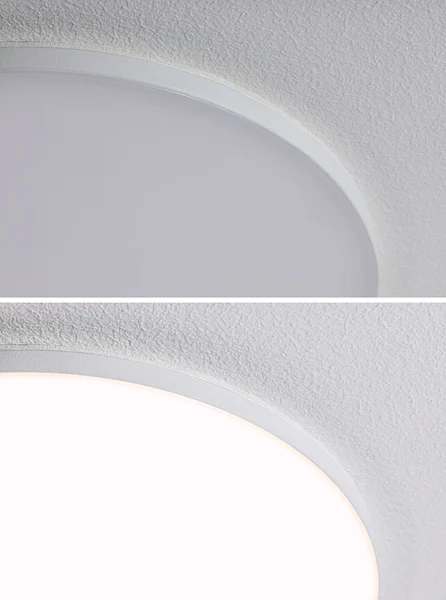 LED-Panel Veluna VariFit Edge Typ A - Kunststoff - Weiß - 1-flammig - Durchmesser: 16 cm - Nein - Image 6