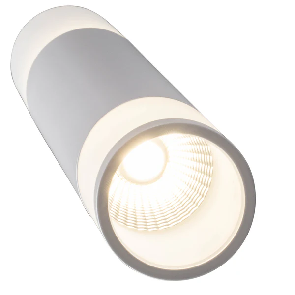 LED-Pendelleuchte Abby - Acrylglas / Aluminium - Weiß - Image 6