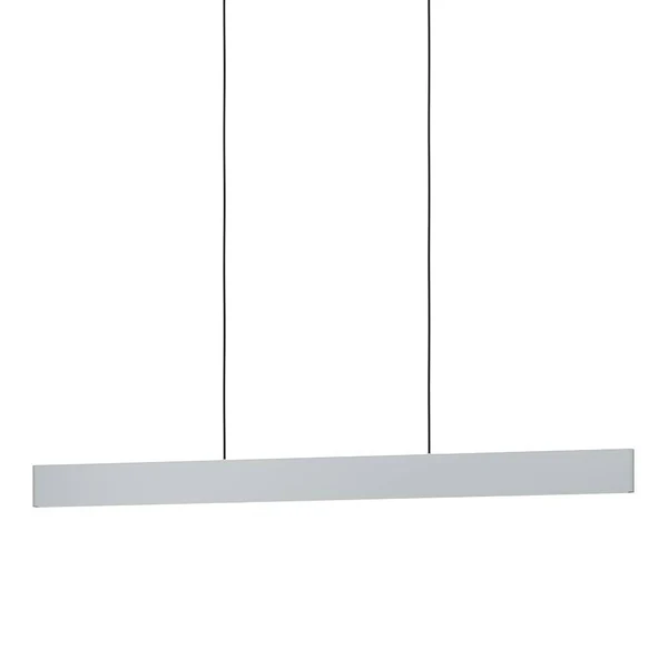 LED-Pendelleuchte Andreas-Z - Polycarbonat / Stahl - 2-flammig - Weiß
