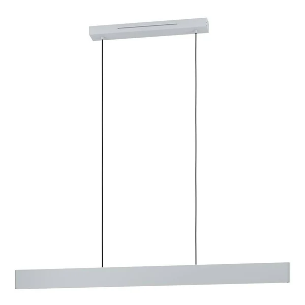 LED-Pendelleuchte Andreas-Z - Polycarbonat / Stahl - 2-flammig - Weiß - Image 8
