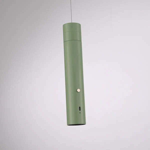LED-Pendelleuchte Attach - Polycarbonat - 1-flammig - Mintgrün - Image 8