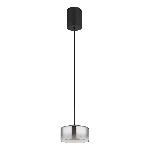 LED-Pendelleuchte Belinda - Rauchglas / Eisen - Schwarz - Flammenanzahl: 4 - Image 4