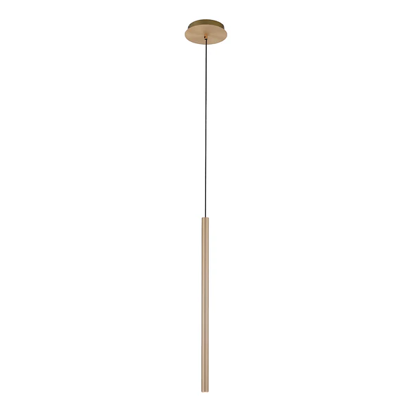 LED-Pendelleuchte Flute Typ A - Aluminium / Eisen - 1-flammig - Messing - Image 5