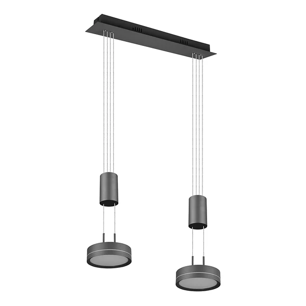 LED-Pendelleuchte Franklin - Aluminium - Flammenanzahl: 2 - Image 5