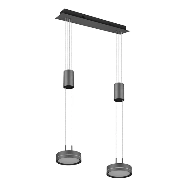 LED-Pendelleuchte Franklin - Aluminium - Flammenanzahl: 2 - Image 6