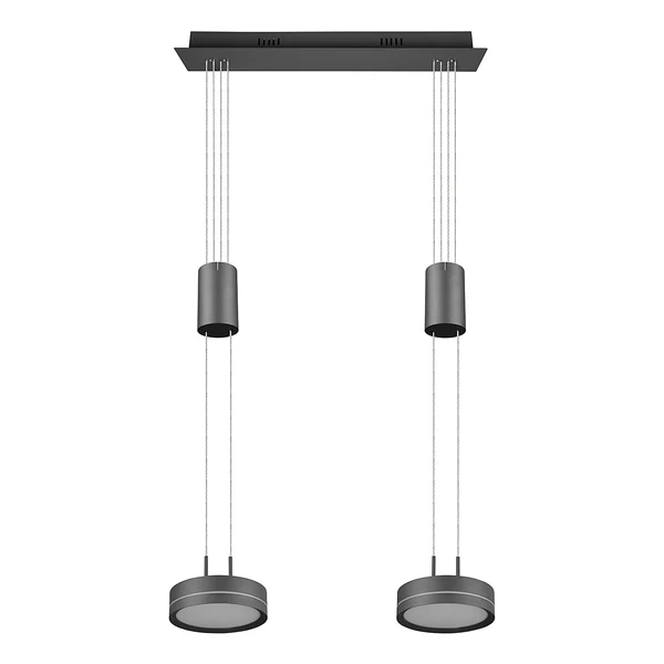 LED-Pendelleuchte Franklin - Aluminium - Flammenanzahl: 2 - Image 7