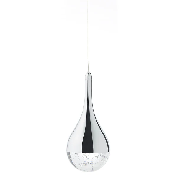 LED-Pendelleuchte Frizzante - Glas / Stahl - Flammenanzahl: 3 - Image 3
