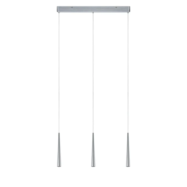 LED-Pendelleuchte Gutta II - Aluminium - 3-flammig - Image 7