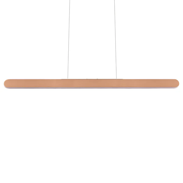 LED-Pendelleuchte Helios - Eisen - 1-flammig - Braun - Breite: 100 cm - Image 10