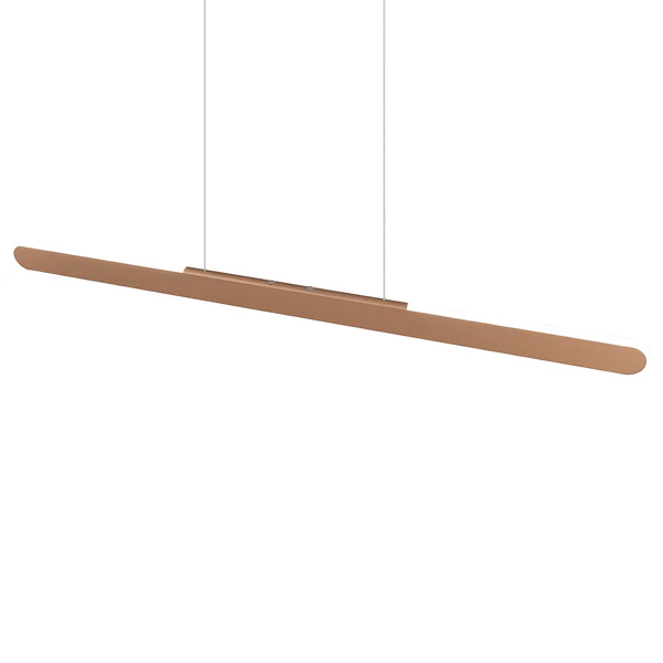 LED-Pendelleuchte Helios - Eisen - 1-flammig - Braun - Breite: 100 cm - Image 8