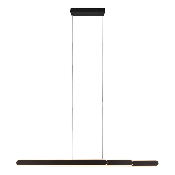 LED-Pendelleuchte Helios - Eisen - 1-flammig - Schwarz - Breite: 130 cm - Image 10