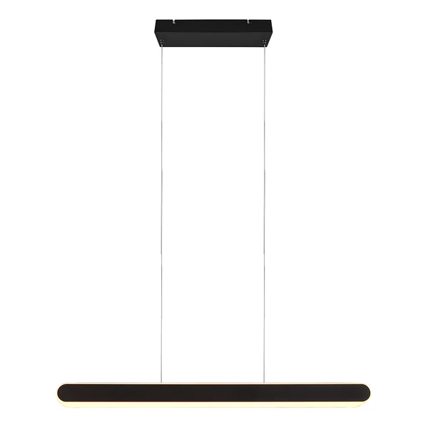 LED-Pendelleuchte Helios - Eisen - 1-flammig - Schwarz - Breite: 130 cm - Image 15