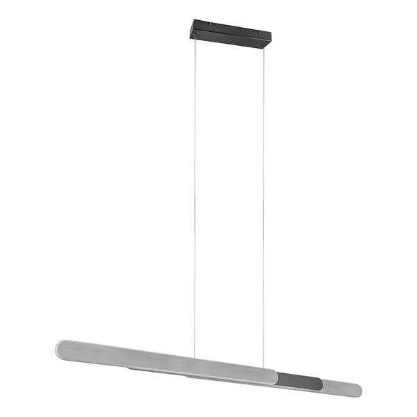 LED-Pendelleuchte Helios - Eisen - 1-flammig - Silber - Breite: 130 cm - Image 5