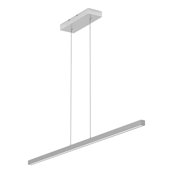 LED-Pendelleuchte Light Stripe - Aluminium - 1-flammig - Silber - Image 2