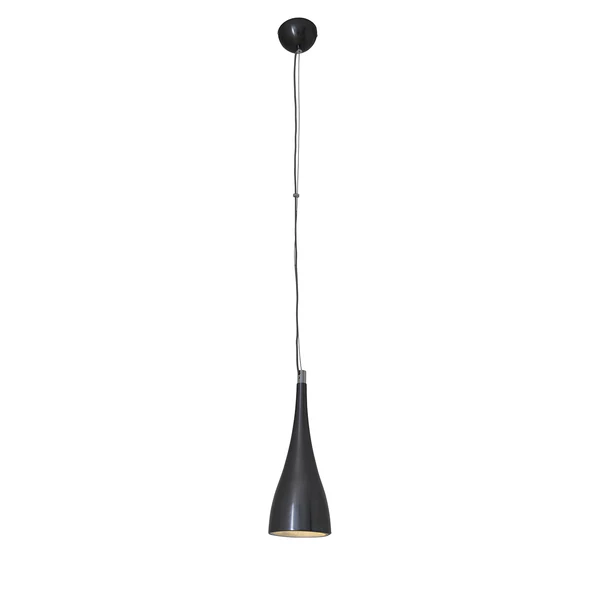LED-Pendelleuchte Lima Shine - Metall - 1-flammig - Anthrazit