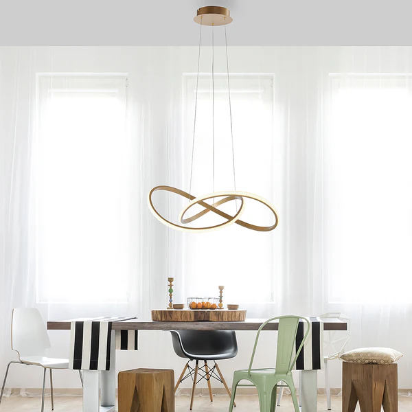 LED-Pendelleuchte Maria - Kunststoff / Aluminium - 1-flammig - Image 2