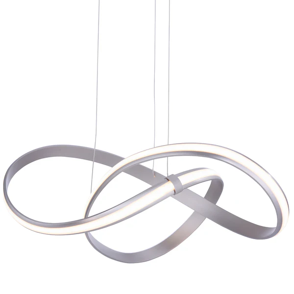 LED-Pendelleuchte Melinda I - Acrylglas / Aluminium - 1-flammig