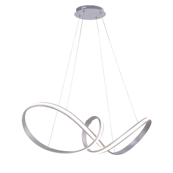 LED-Pendelleuchte Melinda II - Acrylglas / Aluminium - 1-flammig - Image 4