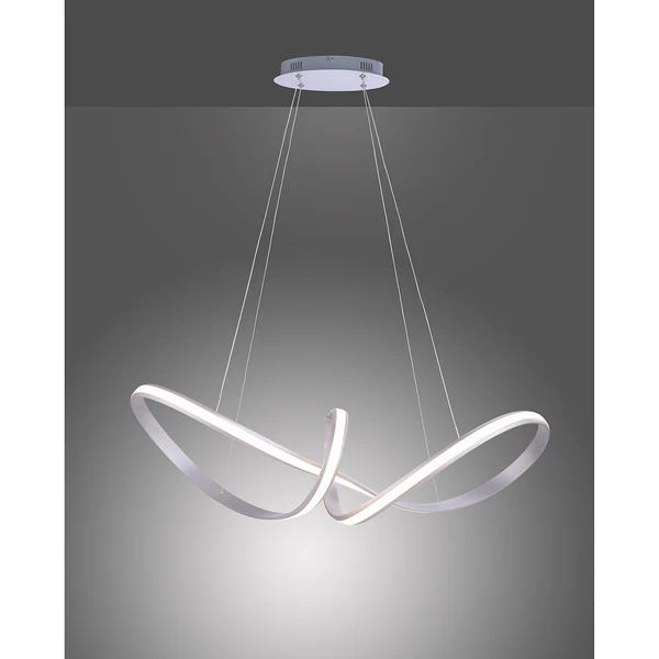 LED-Pendelleuchte Melinda II - Acrylglas / Aluminium - 1-flammig - Image 6