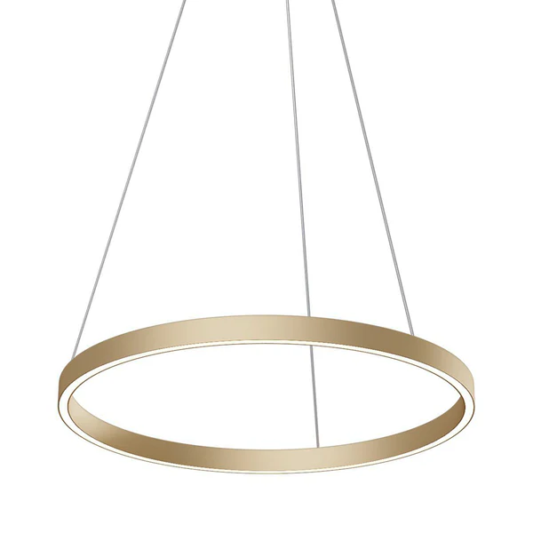 LED-Pendelleuchte Rim - Aluminium - 1-flammig