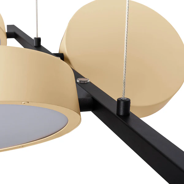 LED-Pendelleuchte Tessa - Stahl - 4-flammig - Image 10