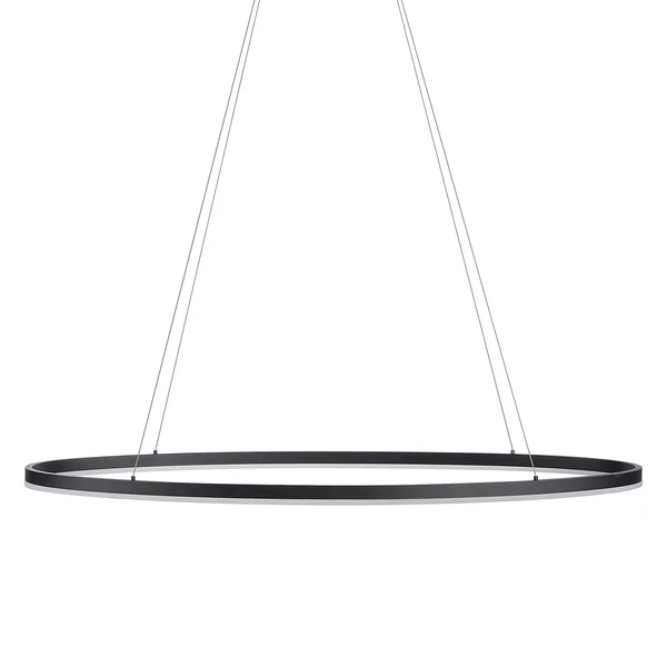 LED-Pendelleuchte Titus - Kunststoff / Aluminium - 1-flammig - Breite: 118 cm