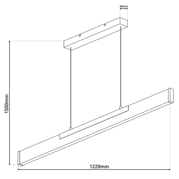 LED-Pendelleuchte Wilma - Metall - 1-flammig - Image 3