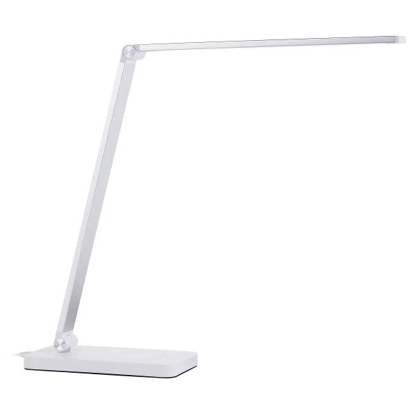 LED-Schreibtischlampe Florence - Eisen / Kunststoff - 1-flammig - Weiß - Image 2