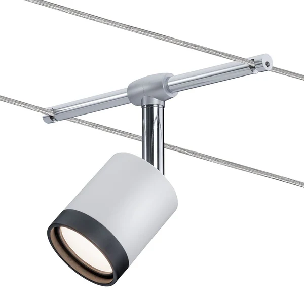 LED-Seilsystem Tube - Chrom - 5-flammig - Image 3