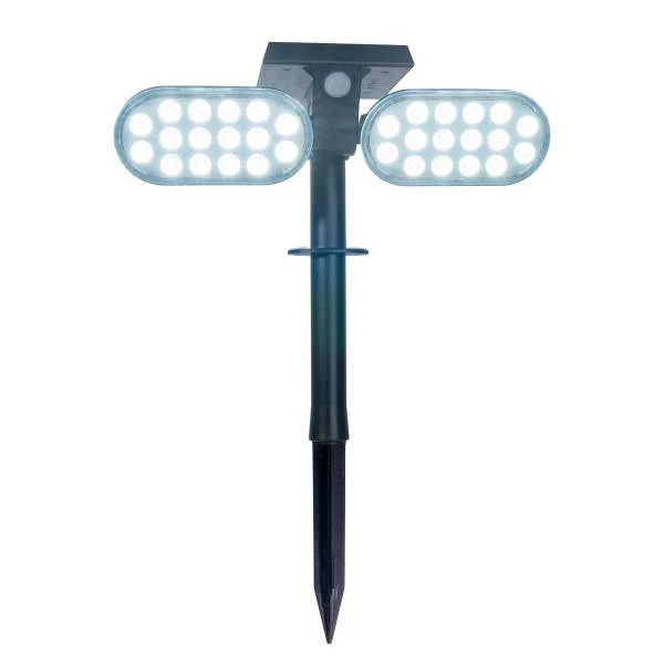 LED-Solar-Wegeleuchte Paco - Kunststoff - Schwarz - 2-flammig - Image 6