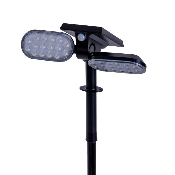 LED-Solar-Wegeleuchte Paco - Kunststoff - Schwarz - 2-flammig - Image 8