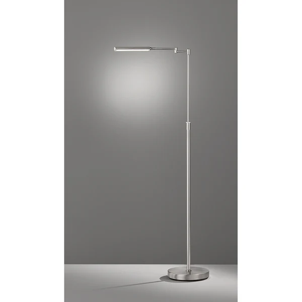LED-Stehleuchte Atessa - Eisen - 1-flammig - Silber - Image 2