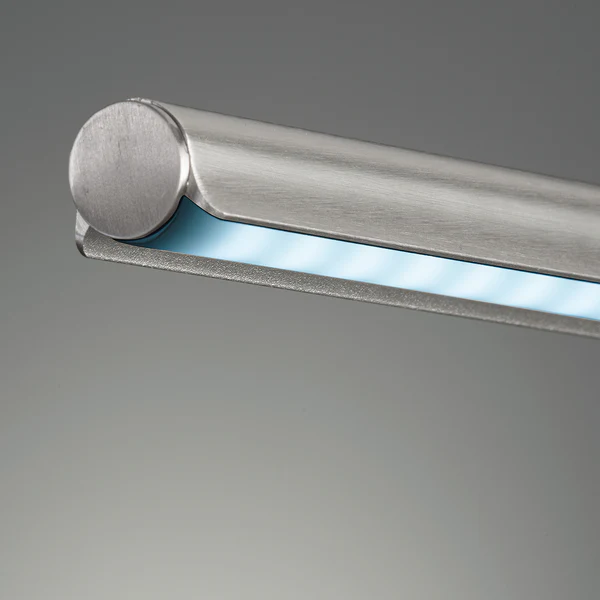 LED-Stehleuchte Atessa - Eisen - 1-flammig - Silber - Image 4
