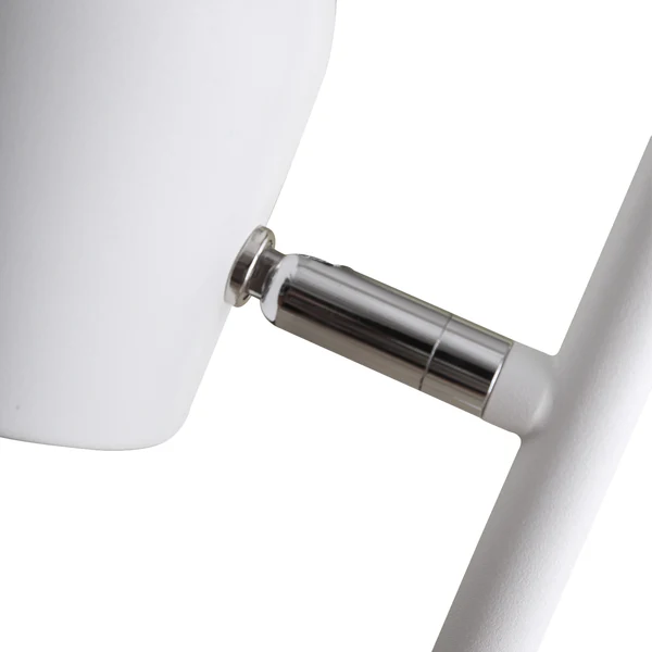 LED-Stehleuchte Jon - Eisen - 2-flammig - Weiß - Image 12