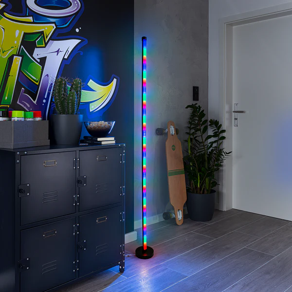 LED-Stehleuchte Motion Light - Aluminium - 1-flammig - Image 3