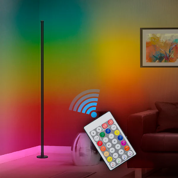 LED-Stehleuchte Motion Light - Aluminium - 1-flammig - Image 6