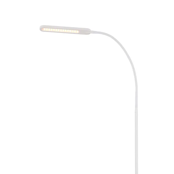 LED-Stehleuchte Servo - Polycarbonat / Eisen - 1-flammig - Weiß - Image 5