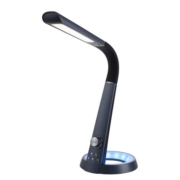 LED-Tischleuchte Bill - Polyethylen - 1-flammig - Schwarz