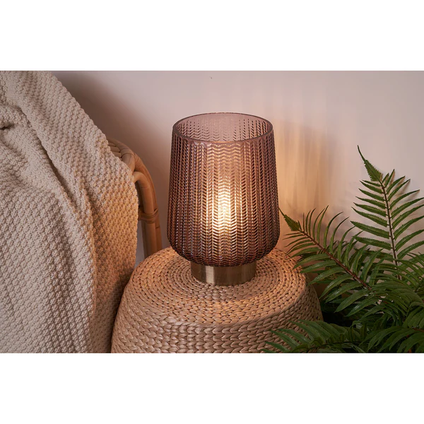LED-Tischleuchte Fancy Glamour - Klarglas / Messing - 1-flammig - Image 2