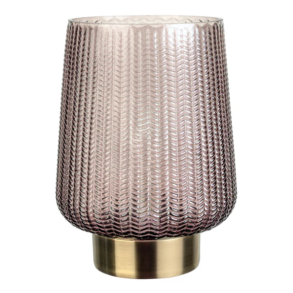 LED-Tischleuchte Fancy Glamour - Klarglas / Messing - 1-flammig - Image 4