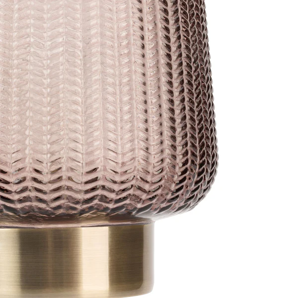 LED-Tischleuchte Fancy Glamour - Klarglas / Messing - 1-flammig - Image 5