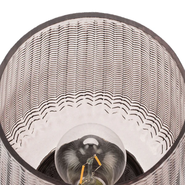 LED-Tischleuchte Fancy Glamour - Klarglas / Messing - 1-flammig - Image 6