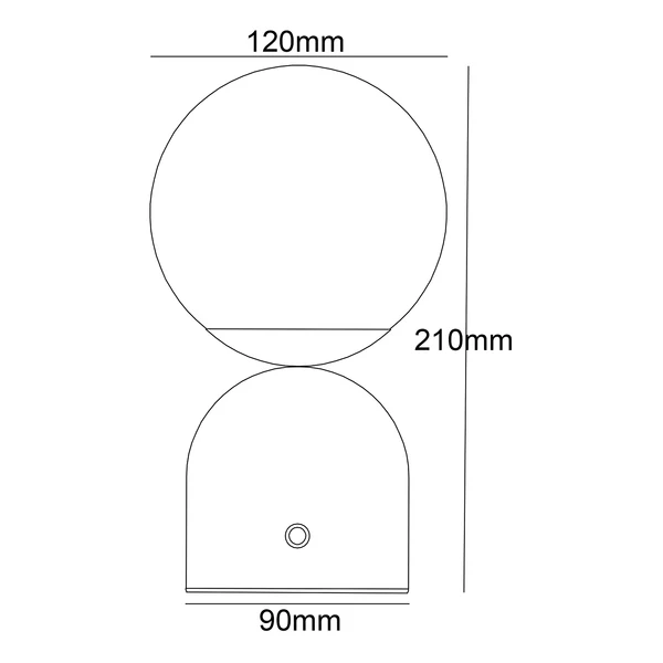 LED-Tischleuchte Julsy Typ A - Acrylglas / Eisen - 1-flammig - Schwarz - Image 7
