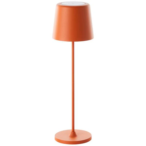 LED-Tischleuchte Kaami - Eisen / Kunststoff - 1-flammig - Orange - 2er Set - Image 9