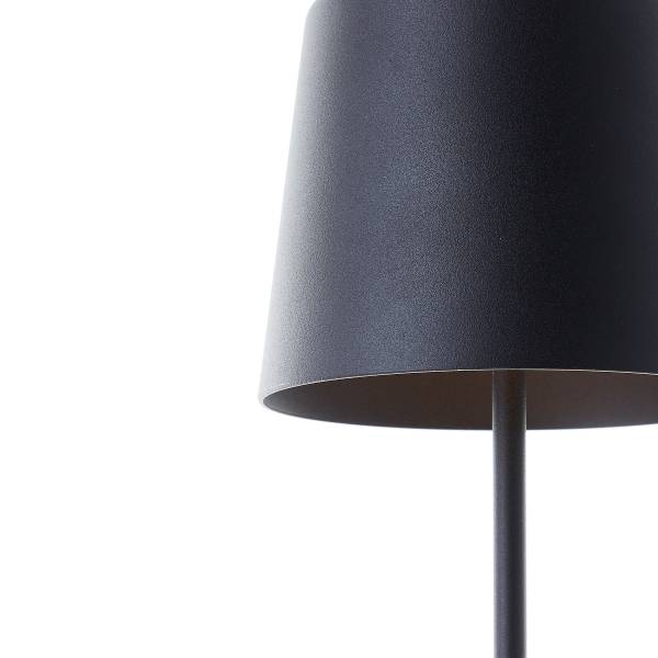 LED-Tischleuchte Kaami - Eisen / Kunststoff - 1-flammig - Schwarz - 1er Set - Image 11