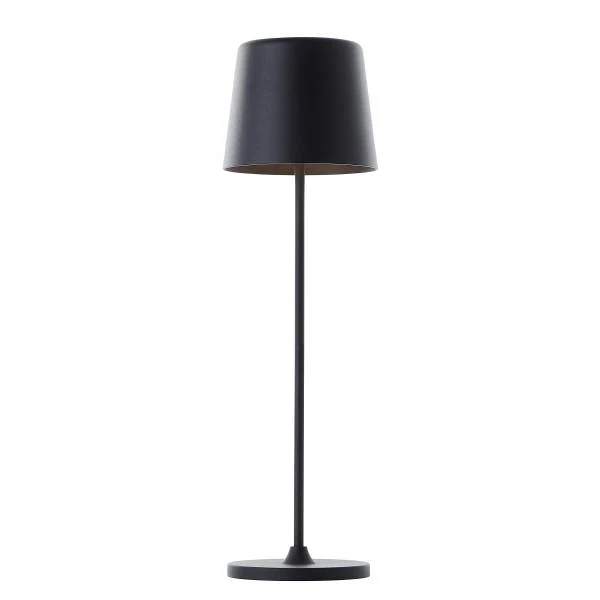 LED-Tischleuchte Kaami - Eisen / Kunststoff - 1-flammig - Schwarz - 1er Set - Image 3