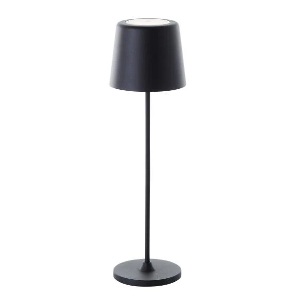 LED-Tischleuchte Kaami - Eisen / Kunststoff - 1-flammig - Schwarz - 1er Set - Image 7