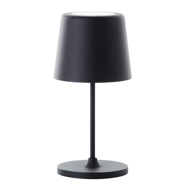 LED-Tischleuchte Kaami - Eisen / Kunststoff - 1-flammig - Schwarz - 1er Set - Image 8