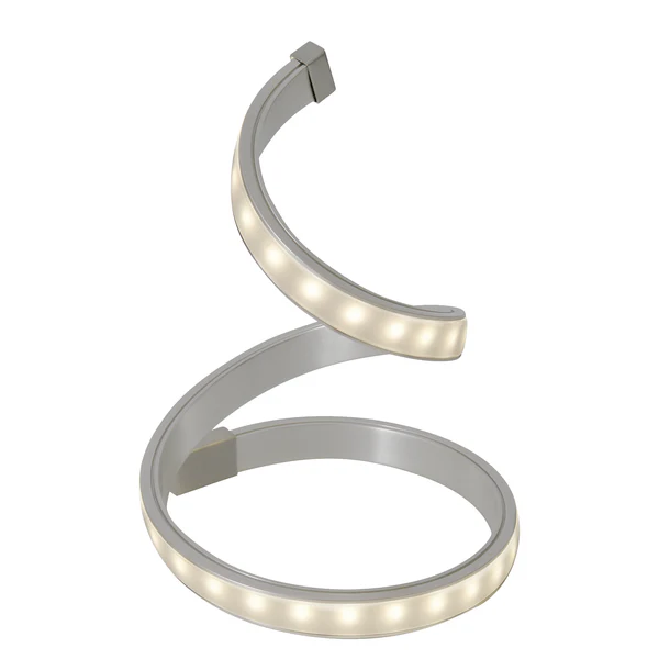 LED-Tischleuchte Loop Line - Acrylglas / Edelstahl - 1-flammig