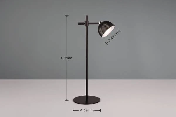 LED-Tischleuchte Maxima - Kunststoff - 1-flammig - Schwarz - Image 17